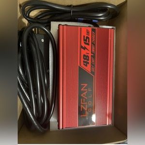 48 Volt 15 AMP For EZGO RXV & TXT Battery Charger Smart Rapid Golf Cart